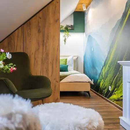 Forest Oasis - Mountain Attic In High Tatras Wielka Łomnica